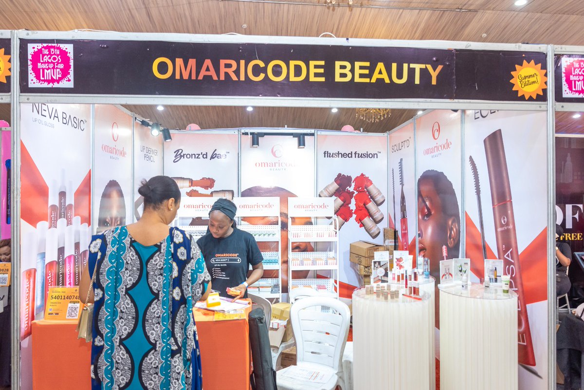 TheMakeUpFair's tweet image. The 15th Lagos Makeup Fair