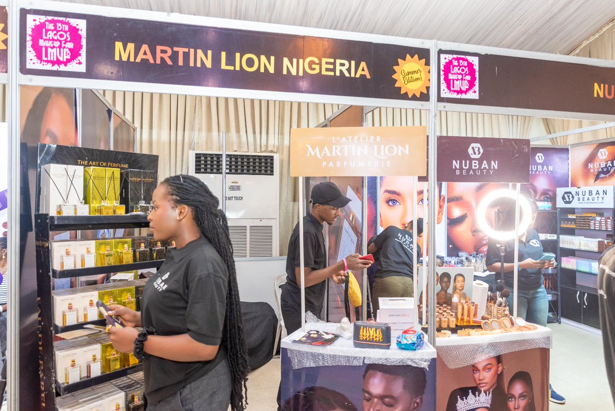 TheMakeUpFair's tweet image. The 15th Lagos Makeup Fair