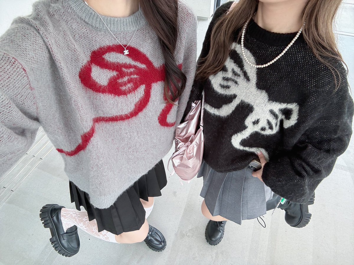 __chiaki_00's tweet photo. ラブリィ上司とおそろ、2,995円リボンニット୨୧ ‧₊˚ https://t.co/UOPX8ec3dx
