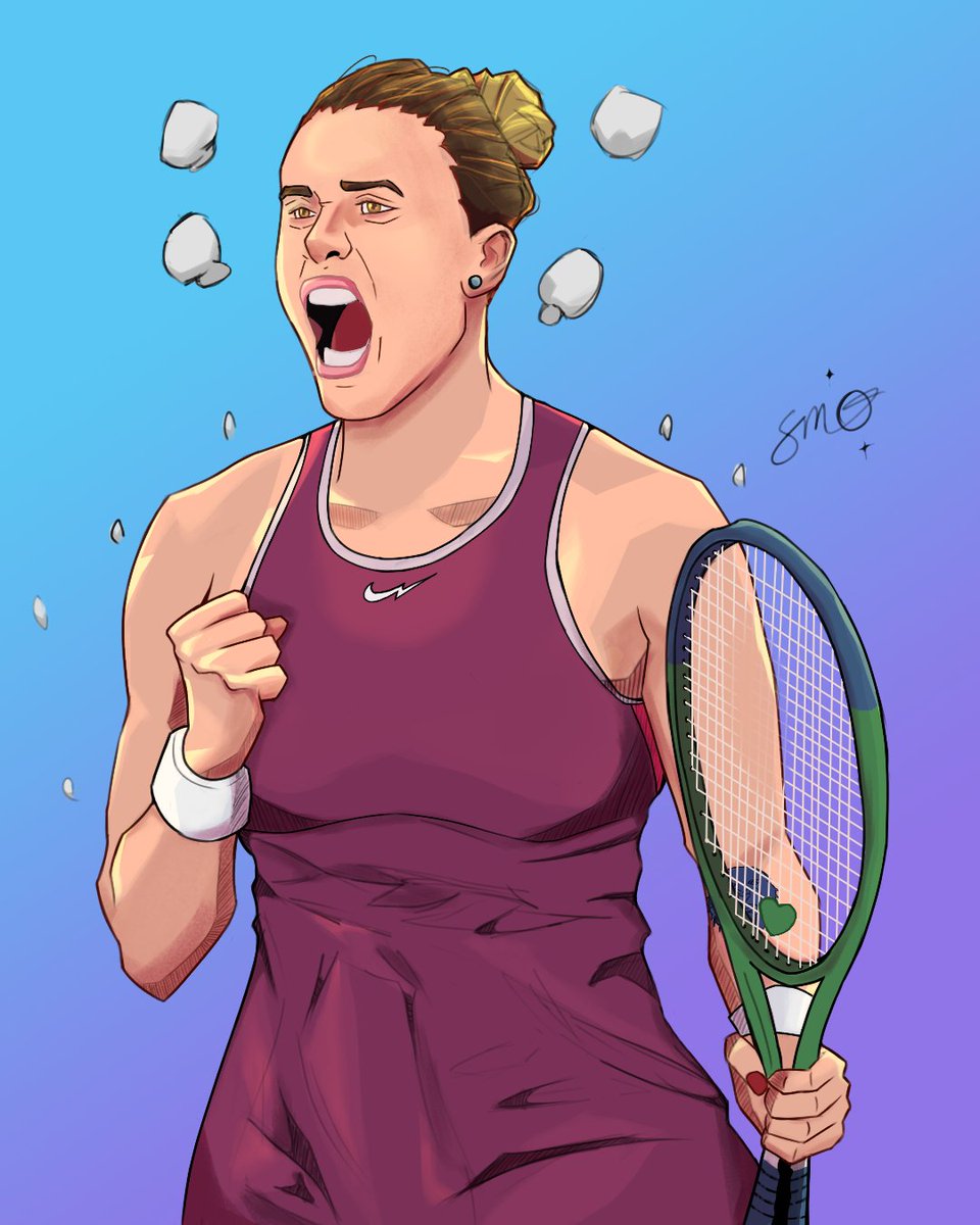 made_from_color's tweet image. 50 Hard court grand slam wins, the CHAMP! @usopen @WTA 

#USOpenFinal #wta #digitalart