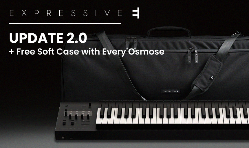 Expressive E #osmose #polysynth Update 2.0 is here.
Find out more here: musicmatter.co.uk/expressive-e-o…

PLUS Get an Official Expressive E #softcase for the Osmose for absolutely Free with every purchase!
Shop Now >>> musicmatter.co.uk/expressive-e-o…