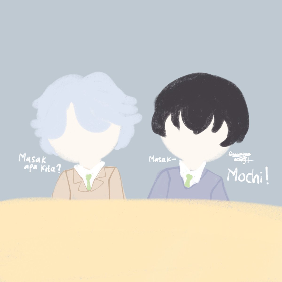 [ Plot memasak bersama <a href="/kazubrocon/">Hiryu Kazu</a> ]

- Mochi -

Memasak lagi? Akira mau pindah haluan dari menyanyi ke memasak ya? Tidak juga. Cuma kebetulan memasak cukup seru, kebetulan juga teman-temannya suka makan camilan.

Jadi, mari kita membuat mochi bersama Kazu!

+