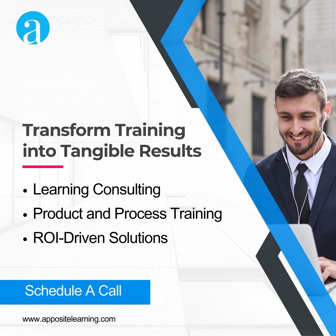 AppositeSol's tweet image. A Deloitte study shows companies with strong learning cultures are 46% more likely to lead the market. Partner with Apposite Learning for custom eLearning solutions that deliver real ROI. Let&apos;s talk: outlook.office.com/bookwithme/use…

#LearningROI #BusinessGrowth #TrainingSolutions