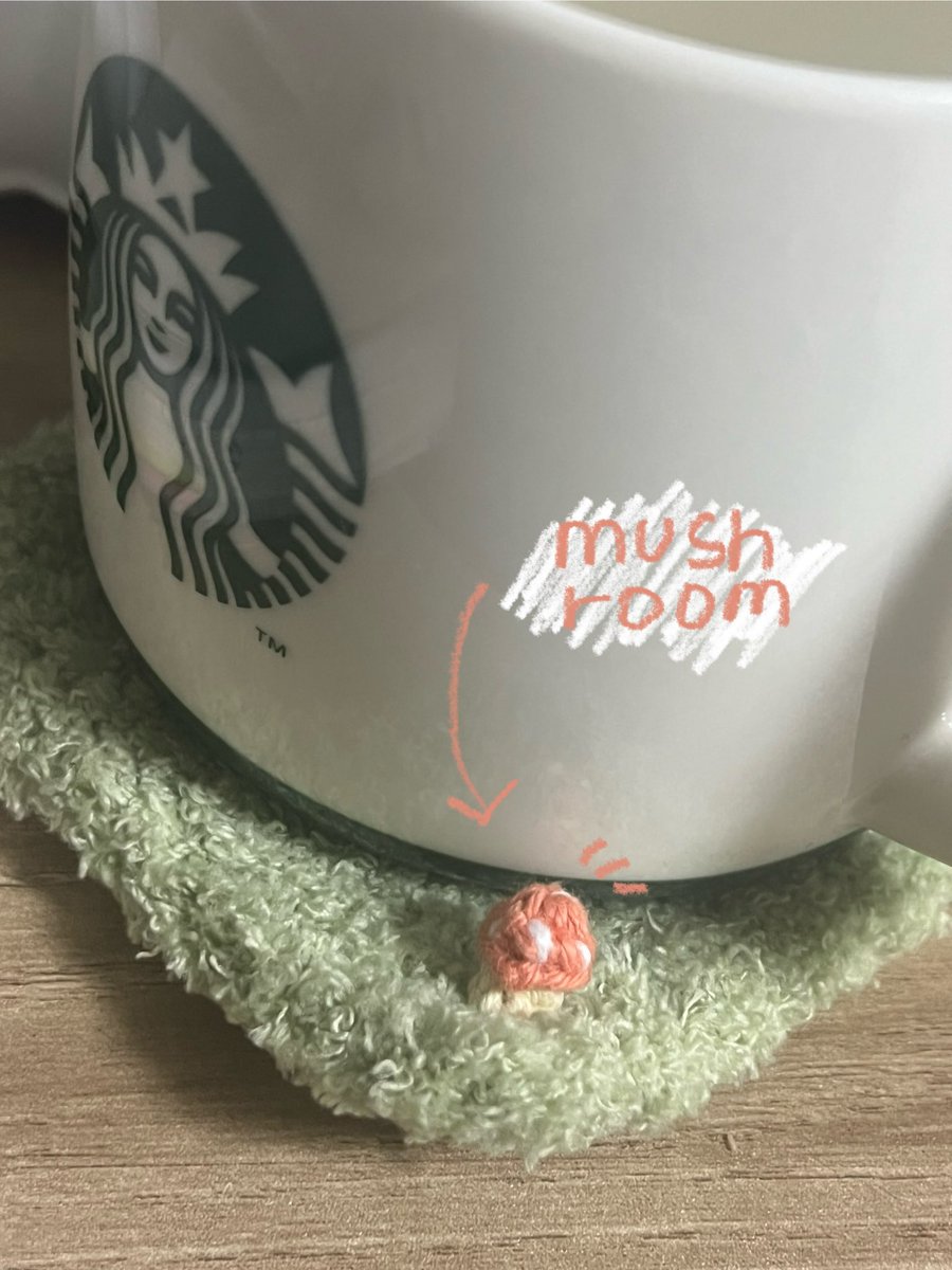 진짜 너무너무너무너 무 귀여운
버섯 코스터를 구함...🍄