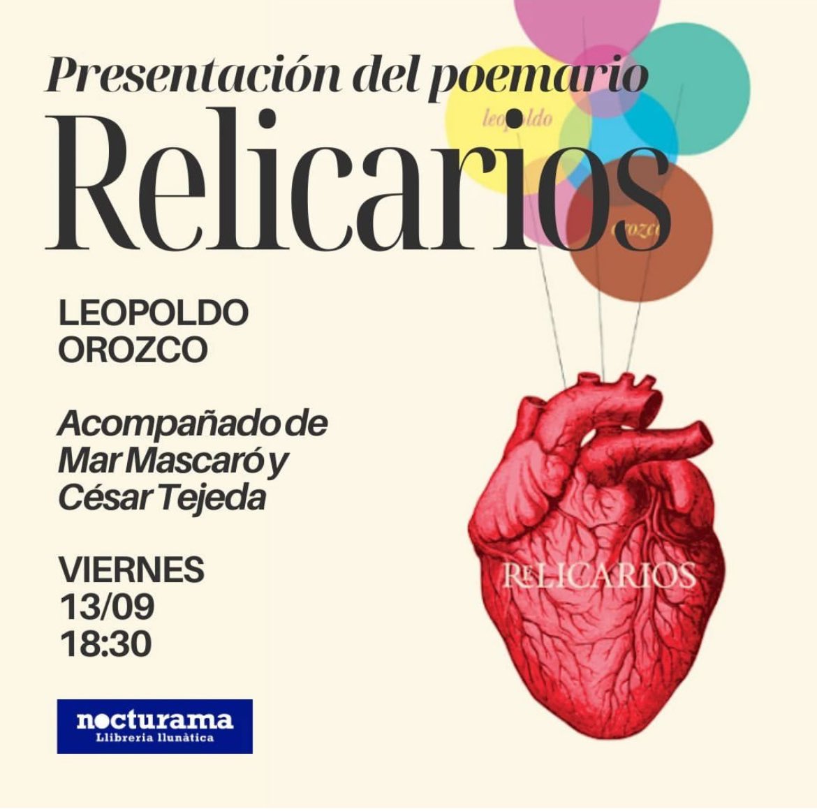 Dos buenos escritores, dos de los mejores exalumnos del Máster en Creación Literaria <a href="/bsm_upf/">UPF-BSM</a> presentan esta semana sus libros en Barcelona. Hoy @eugeladra con @VillalobosJPe y <a href="/MariantuaC/">Mariantua Correa</a> en La Central del Raval y el viernes Leopoldo Orozco con <a href="/CesarTejeda_A/">César Tejeda</a> en Nocturama: