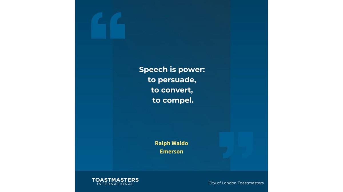 Happy Monday, everyone! Starting the week with some inspiration to fuel your journey. Keep striving and stay motivated! 💪✨

#MondayMotivation #Toastmasters #Inspiration