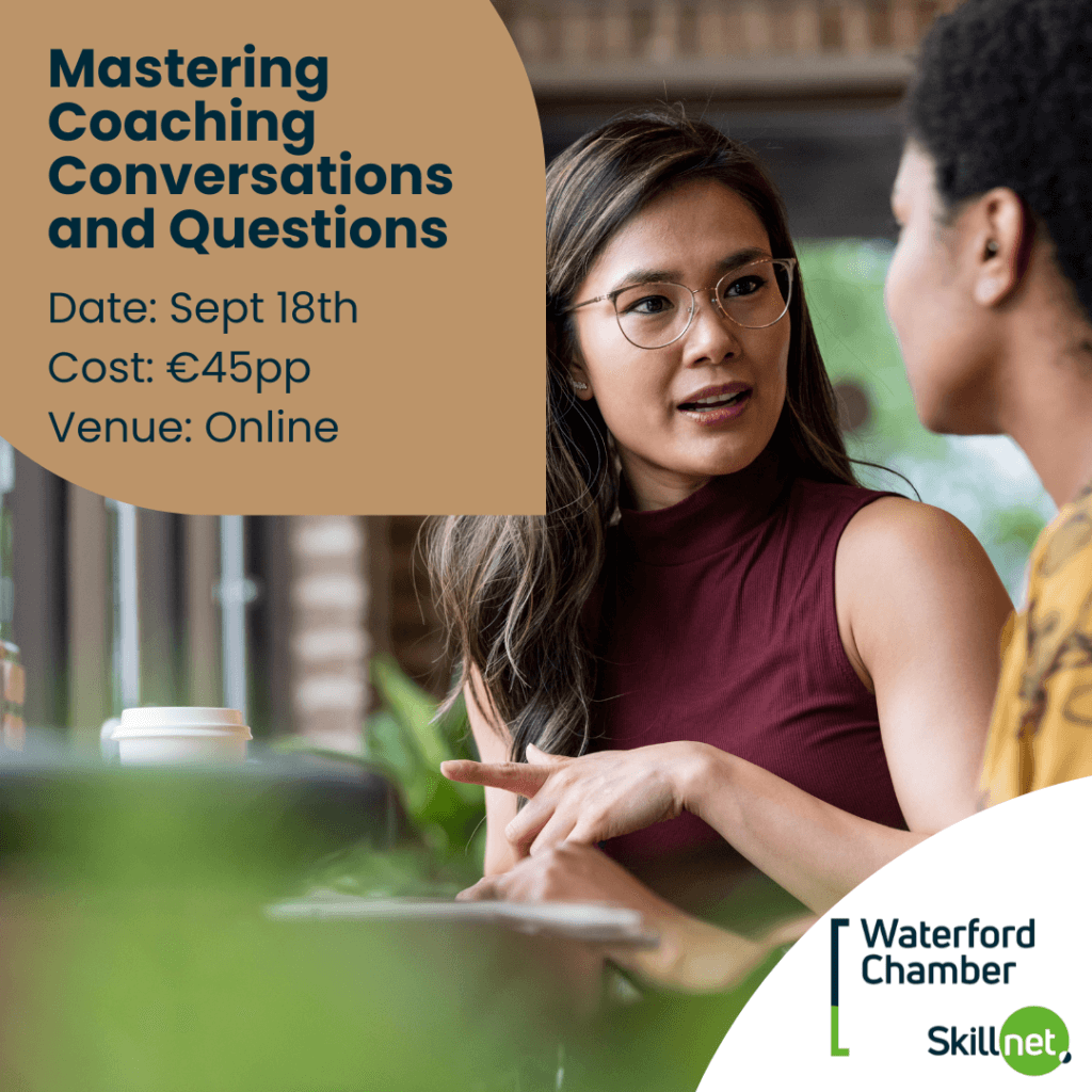 waterfordcc's tweet photo. Enhance your coaching skills with our 3-hour workshop. Learn how to foster growth and empower individuals through effective coaching conversations. Sign up now at Waterford Skillnet
#Coaching #ProfessionalDevelopment #SkillBuilding #Skillnet #Training #Waterford https://t.co/AKIGVXSqWD