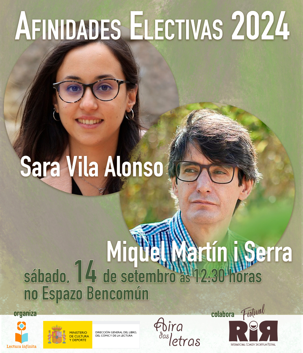 Diálogo literario entre o autor de 'O atallo', editado por Aira, e a última gañadora do Premio Blanco Amor de Novela