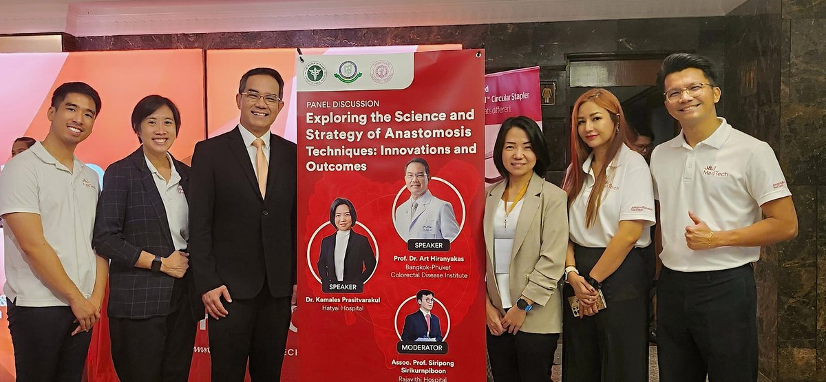 ColorectalCare's tweet photo. Congratulations on the successful Rajavithi ASEAN Colorectal Minimally Invasive Surgery Conference 2024 held in Bangkok. https://t.co/6MSZohRwmv