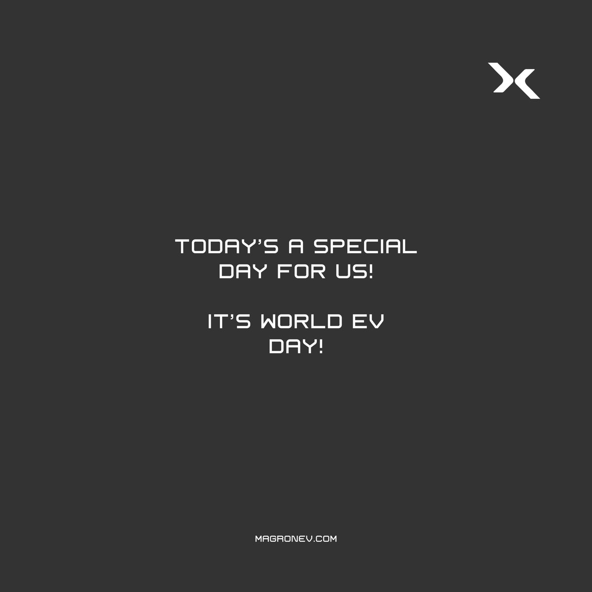 magron_ev's tweet photo. World EV Day!
#Magron #EV #EVDay https://t.co/cyCTNG3JDe