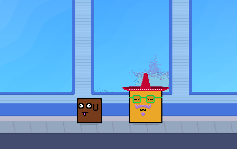 Working on the new big city in Adventures in Box Land. Got some basic window shine and reflections working. :) Also sporting some fancy clothing!
#indiedev #GameMaker #gamedev #indiegame #IndieGameDev