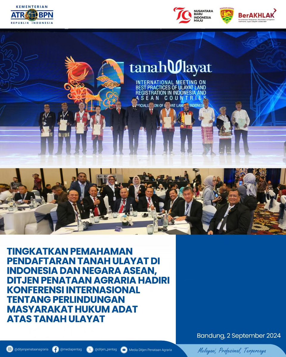 Media Ditjen Penataan Agraria tweet media