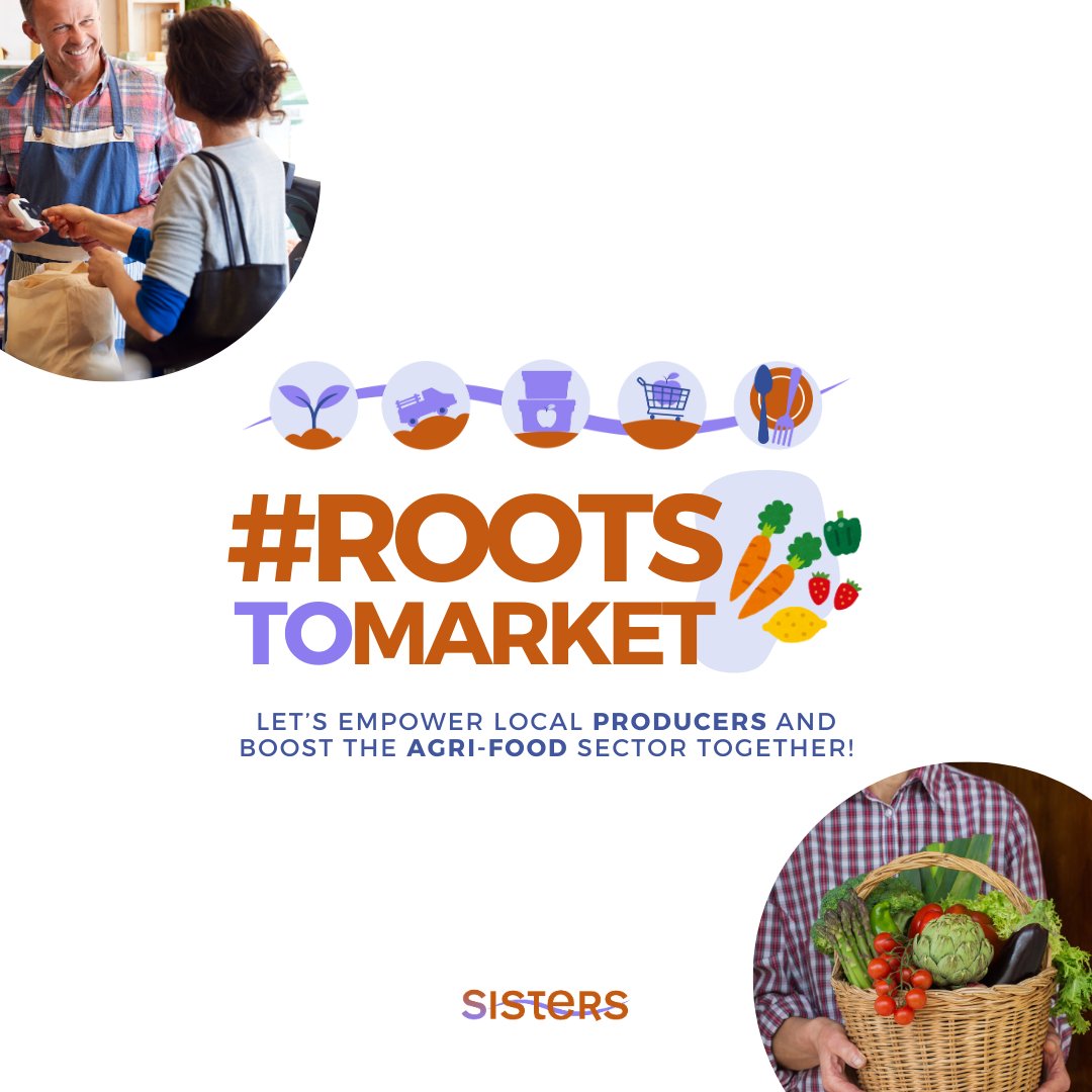 sisters_eu's tweet photo. 🌱 We're THRILLED to be launching our #RootsToMarket campaign today! 🚜
Discover the benefits of short value chains for primary producers. Empower Local. Reduce Waste. Thrive Together. #ShortValueChains #SustainableFarming #ReduceWaste
🔗Stay updated: https://t.co/KuqJh8R2sF https://t.co/PFD7SoYcSU