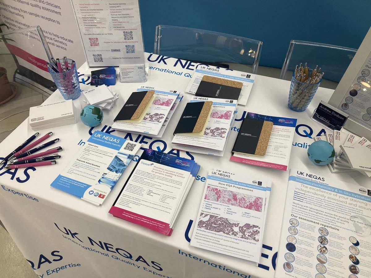 After the thunderstorm last night, we’re back at the @ECP2024 for exhibition day two. Lots happening today in terms of talks, but if you’re here in #Florence, please make sure that you pop to booths 95 &amp; 55 and say ‘hi’
#molecular #pathology #italy #teamukneqas