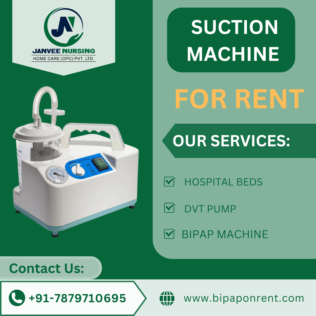 janveenursing's tweet image. "Need a suction machine for temporary use? Our rental services offer high-quality equipment with flexible terms. Ideal for medical and home care settings. Contact us today for affordable options and reliable service."
#SuctionMachine