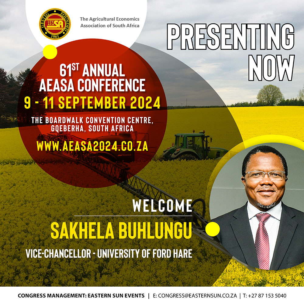 Agricultural Economics Association of SA (@aeasa_levsa) on Twitter photo Warm welcoming from Prof Buhlungu #AEASA2024 <a href="/ufh1916/">University of Fort Hare</a> <a href="/ARCSouthAfrica/">ARC South Africa 🇿🇦</a> <a href="/NAMCsoeZA/">National Agricultural Marketing Council</a> Warm welcoming from Prof Buhlungu #AEASA2024 <a href="/ufh1916/">University of Fort Hare</a> <a href="/ARCSouthAfrica/">ARC South Africa 🇿🇦</a> <a href="/NAMCsoeZA/">National Agricultural Marketing Council</a>