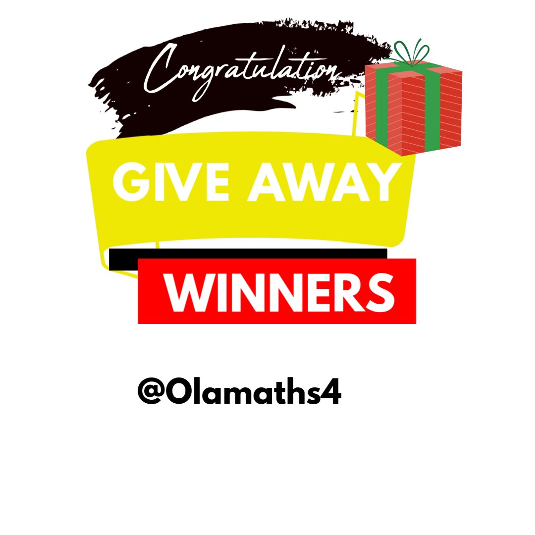 cikotips01's tweet photo. 🏆💰 GIVEAWAY WINNER 💰🏆
@Olamaths4
Congrats, do the following:
Like &amp; Repost the giveaway post.
Join our telegram group https://t.co/0oEum0gfjF
Drop your sportybet id to receive our giveaway https://t.co/bakH1BmCvC