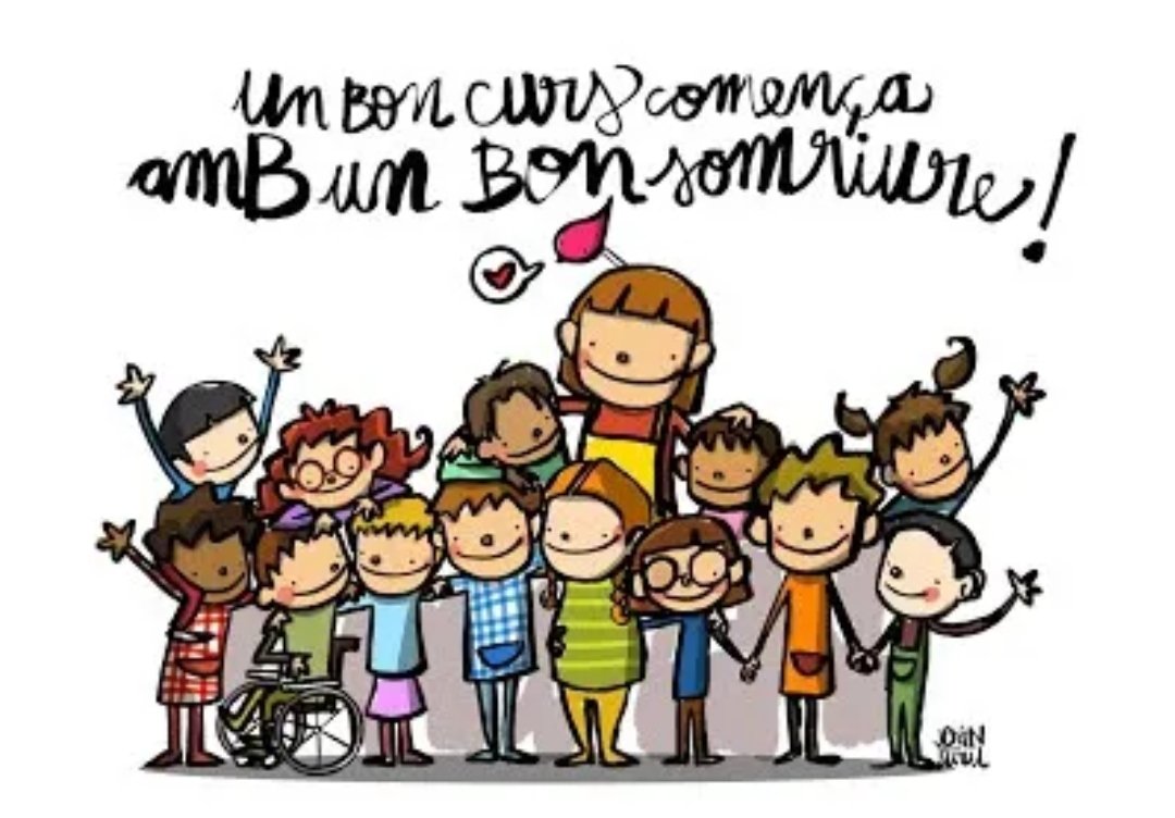 Bona tornada a l'escola famílies 😄😄
#tornadaalescola #badalona #VueltaAlCole