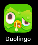How do I get rid of this hideous icon <a href="/duolingo/">Duolingo</a> ?