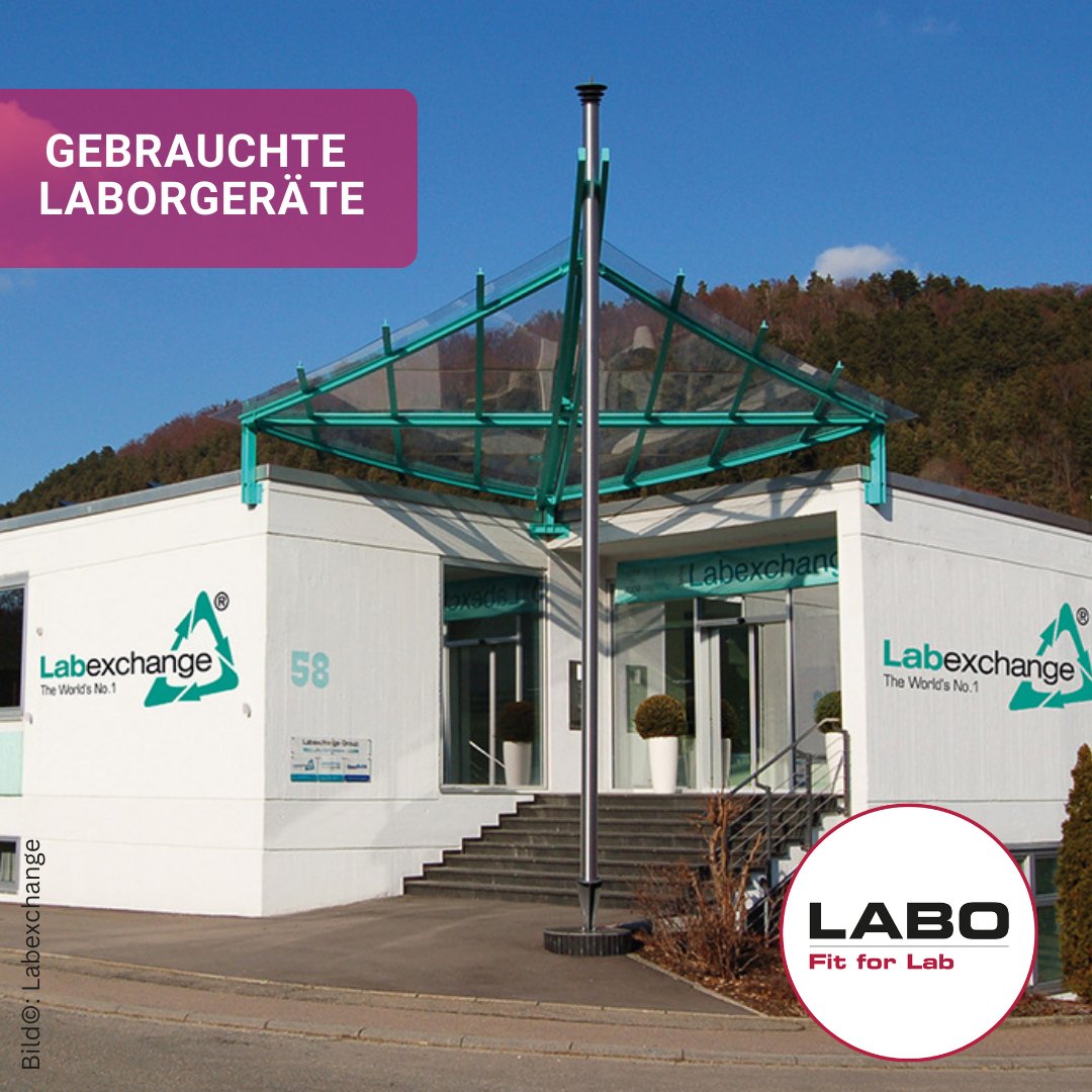 LaboOnline's tweet image. Labexchange – Die Laborgerätebörse GmbH vertreibt gebrauchte labortechnische Geräte und #Analysesysteme, die von firmeneigenen Servicetechnikern auf ihre Funktionsfähigkeit überprüft werden.

Mehr unter: ow.ly/K7a950Tiziw

#labor #laboratory
