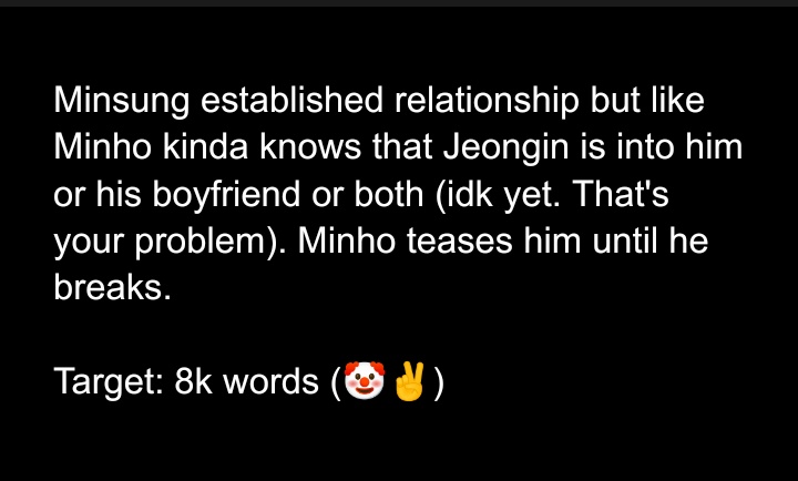 I found this in my drafts and now I have brain worms