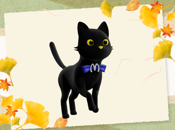 🐈‍⬛#黒猫みくじ🐈‍⬛ 🍁結果画面に表示される #ミスティー の画像が