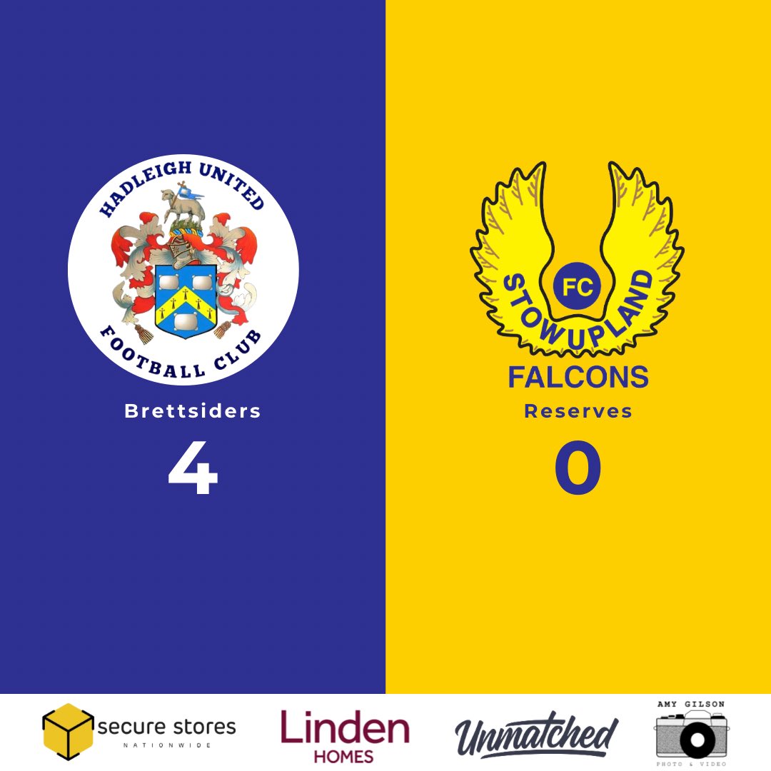 StowFalcons's tweet photo. Tough starts for our Reserves and Women’s sides this weekend, but the Sunday Men made it two wins from two, whilst our 1st team maintained their unbeaten start thanks to a last minute equaliser from GK @dwatling29 #SFFC 🟡🔵 https://t.co/XCjweH9DKo