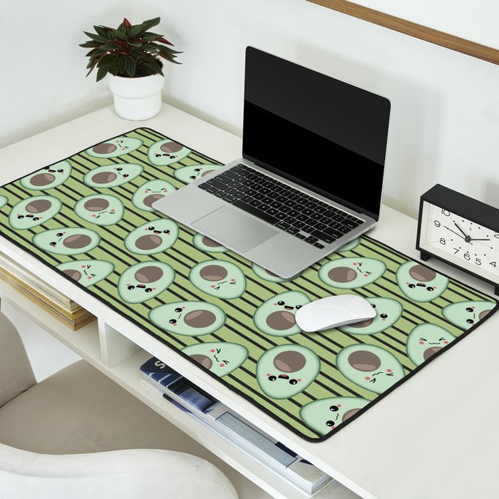sasyall's tweet image. ▶️ society6.com/product/kawaii…

15% off this item today!
#society6 #avocadopattern #deskmat