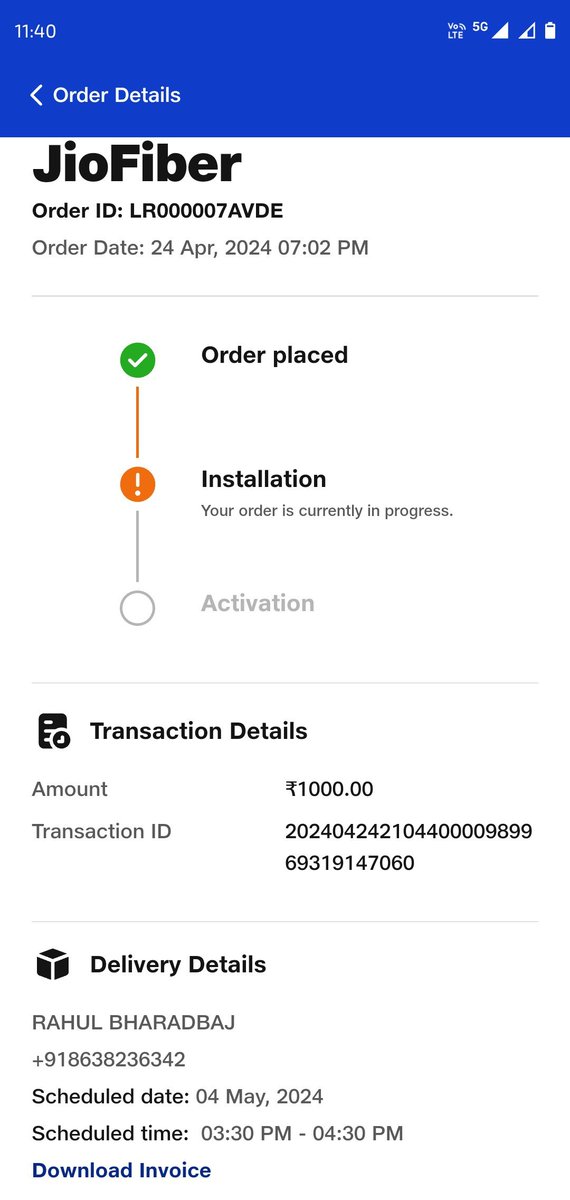 rahulbhar's tweet photo. It has taken longer than expected.. When can I expect a refund? https://t.co/J0ruMl9ul2