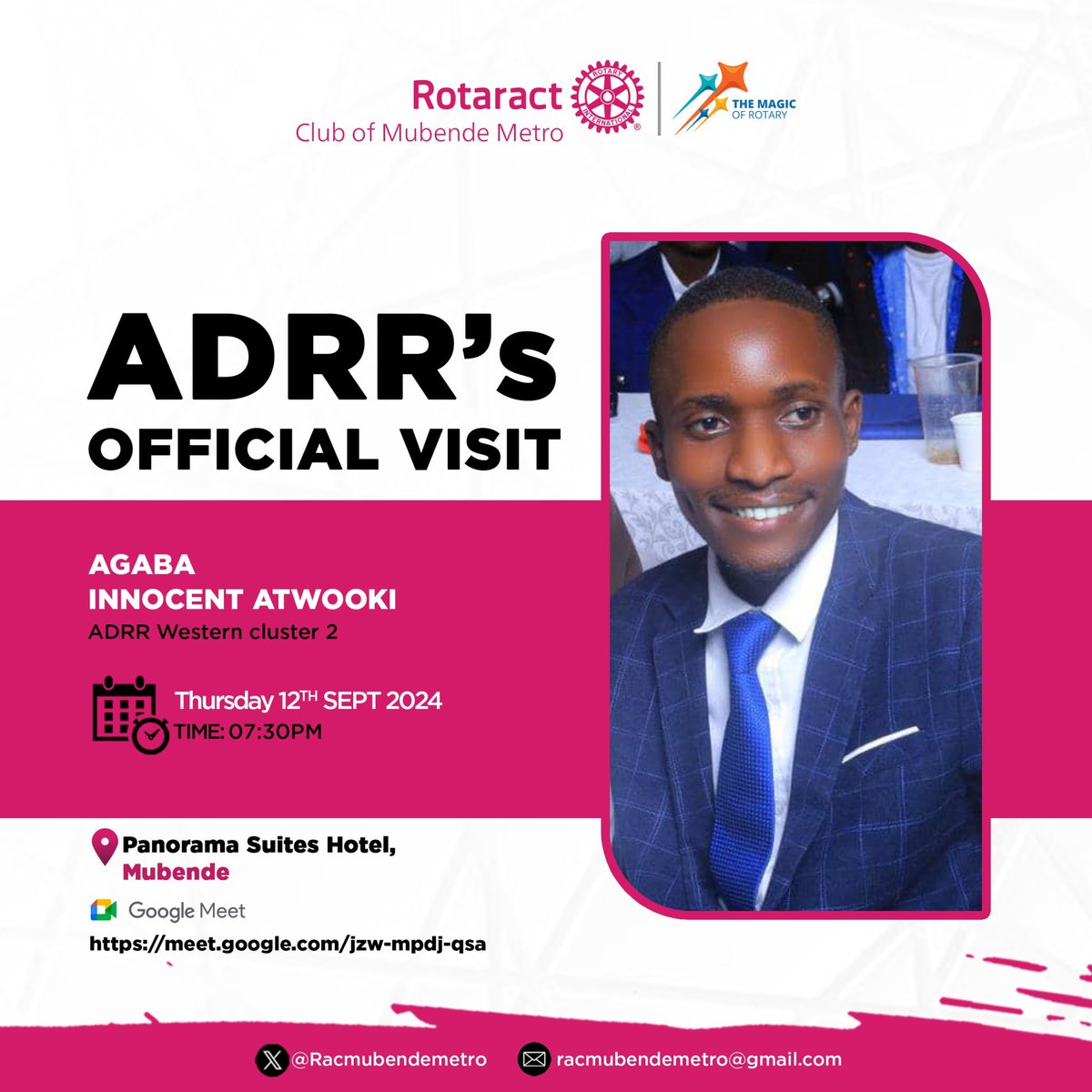 This Thursday let's be part of this ADRR'S visit and also be part of the REI caravan!!!
