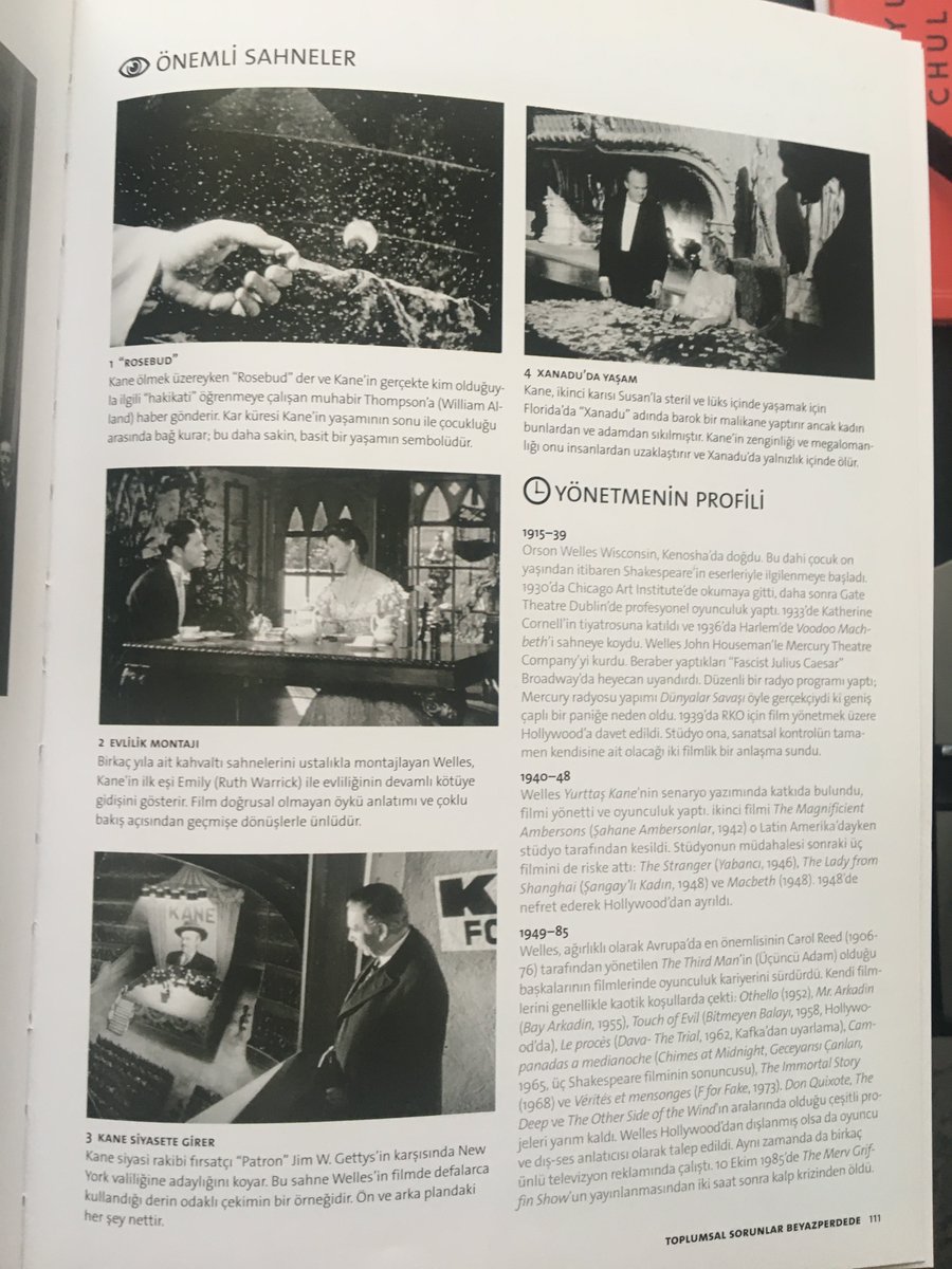 Filmler hakkında okumayı seven ve sinemayı daha iyi anlamak isteyen herkese yönelik bir kaynakla geldim. 
Diğer bir ifadeyle sinemaya sıfırdan başlamak isteyenlere Sinemanın Tüm Öyküsü kitabını öneririm. 
Kitap; örnek sayfa paylaşımında görüldüğü üzere filmlerin sinema