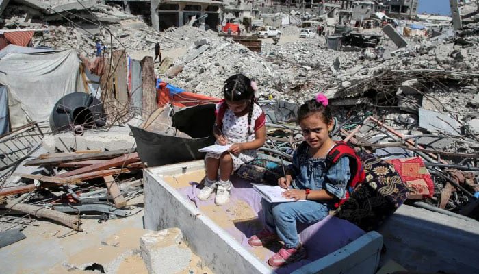 Today, around 630,000 Palestinian students in Gaza were supposed to return to school, but Israel has destroyed over 80% of the schools, killed thousands of children, and wiped out much of Gaza’s infrastructure. As the genocide continues, these students are being denied education