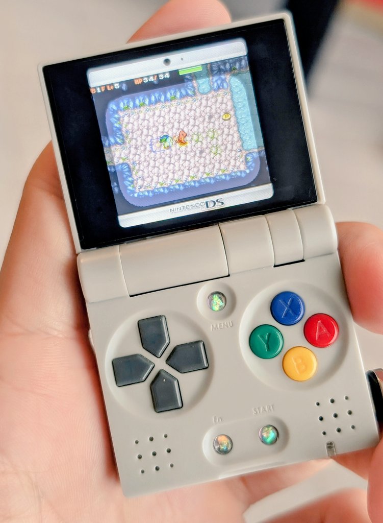 sou1042tzk's tweet image. #funkeyS NDS ポケモン不思議なダンジョン空の探検隊
以前お聞きしてしたので確認🥰
確かにやりやすい✨そしてチコリン可愛い‼️