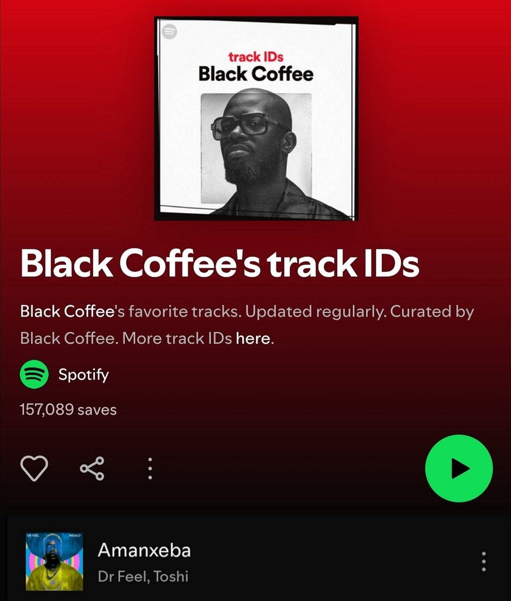 drfeel_'s tweet photo. ⭐⭐FEELING SUPER GRATEFUL⭐⭐
Big love and support coming from the bro @RealBlackCoffee Massive thanks for Playlisting 3 songs from my album #Indalo on your @SpotifyAfrica Track IDs
#JungleDrums #Amanxeba #FoolForYou
BUY/STREAM : https://t.co/WddBZtGdmo
#OUTNOW #STREAMINGNOW https://t.co/iI9n8hrpNK