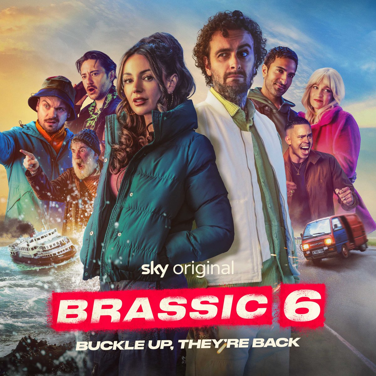 Buckle up, they're back. #Brassic returns for series 6 on 26 September.