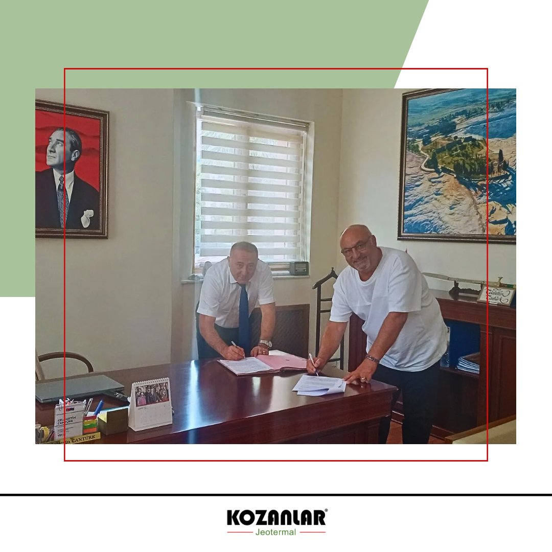 Denizli Sarayköy’de tarıma dayalı ihtisas organize sanayi bölgesi otomasyon ve yenileme işleri protokolü imzalanmıştır. Vali yardımcısı Celalettin Cantürk ve Yönetim kurulu başkanımız Halil Kozan ile hazırlanan protokolle jeotermal sera ısıtma sistemi güvence altına alınmıştır.