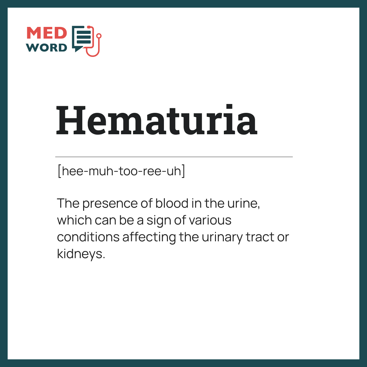 Docquity_PH's tweet image. Dive into our daily dose of medical terminology! 📚 Uncover the meaning and pronunciation of today&apos;s #WordOfTheDay to enrich your medical vocabulary! 🧠💡 #medicalvocabulary #learningiskey #medword #words #dictionary #docquity #vocabulary #medical #Doctors