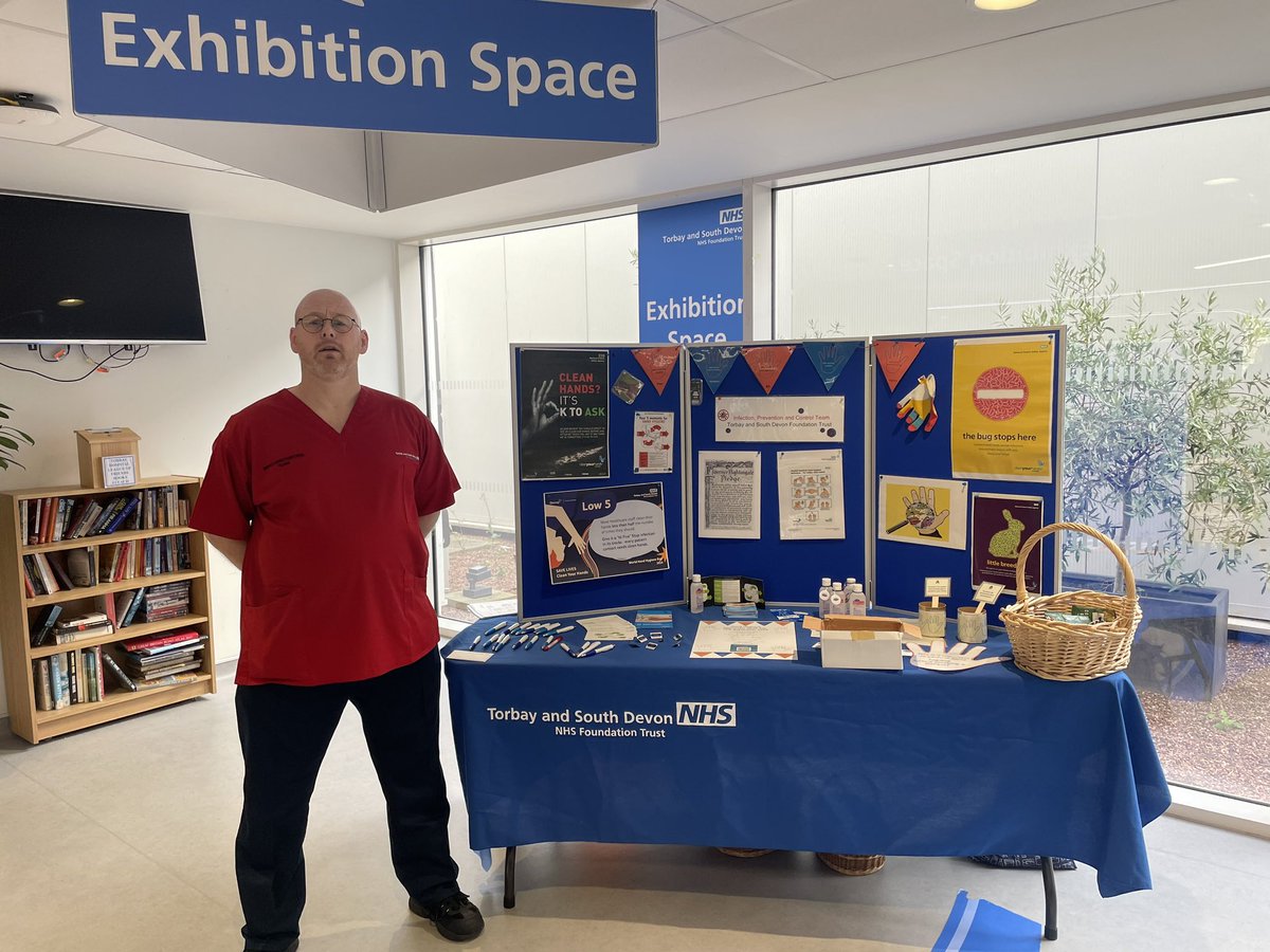 Chantal Baker (@ladytrafalgar21) on Twitter photo Youโll find Dave one of our IPC nurses at level 4 today, heโs on hand for expert knowledge and advice! You can make your hand hygiene pledge and take part in hunt the hands ๐๐๐ป<a href="/TorbaySDevonNHS/">Torbay and South Devon NHS Foundation Trust</a> <a href="/Natalie84688744/">Natalie Herring</a> <a href="/EdCoxNHS/">Ed Cox ๐</a> <a href="/nicola_mcminn/">Nicola McMinn</a> <a href="/sue_doheny/">Sue Doheny</a> <a href="/corrinetarr/">rinners</a> Youโll find Dave one of our IPC nurses at level 4 today, heโs on hand for expert knowledge and advice! You can make your hand hygiene pledge and take part in hunt the hands ๐๐๐ป<a href="/TorbaySDevonNHS/">Torbay and South Devon NHS Foundation Trust</a> <a href="/Natalie84688744/">Natalie Herring</a> <a href="/EdCoxNHS/">Ed Cox ๐</a> <a href="/nicola_mcminn/">Nicola McMinn</a> <a href="/sue_doheny/">Sue Doheny</a> <a href="/corrinetarr/">rinners</a>