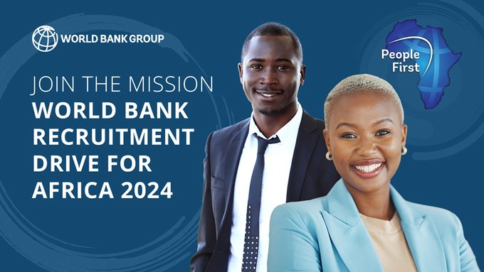 NBathily's tweet image. Western &amp;amp; Central #Africa region | 
Development experts in
🌳 Environment
📚 Education
🕵🏿‍♀️ Governance
💻 Digital Development

@WorldBankAfrica is looking for you!🫵🏾
Deadline: September 25, 2024

Apply NOW! worldbank.org/en/events/2024…

#Hiring #InternationalDevelopment #JobOpening