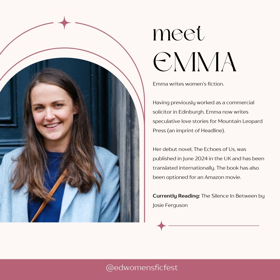 Edinburgh Women's Fiction Festival (@edwomensficfest) on Twitter photo 👋 Meet Emma Steele, a key organiser of the Edinburgh Women’s Fiction Festival! 💖 Her debut novel, The Echoes of Us, published in June 2024, has been optioned for an Amazon movie. Learn more about Emma and our team here: edwomensficfest.co.uk/about <a href="/EmmaSteele85/">Emma Steele</a> 👋 Meet Emma Steele, a key organiser of the Edinburgh Women’s Fiction Festival! 💖 Her debut novel, The Echoes of Us, published in June 2024, has been optioned for an Amazon movie. Learn more about Emma and our team here: edwomensficfest.co.uk/about <a href="/EmmaSteele85/">Emma Steele</a>