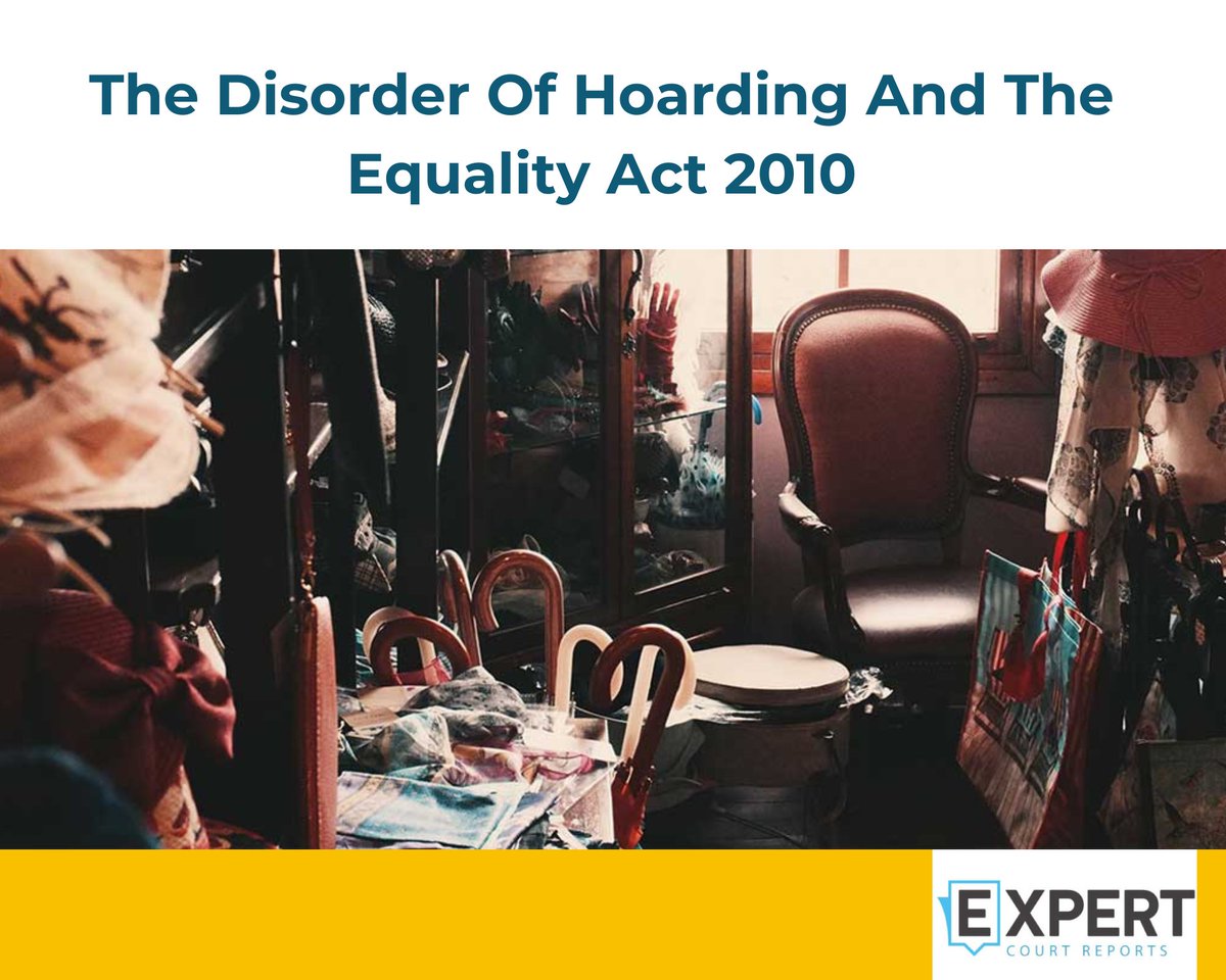 Hoarding is when a person keeps possessions and cannot throw anything away - 
expertcourtreports.co.uk/blog/the-disor…

If you require an expert witness, you can call us on 01865 587 865 or email office@expertcourtreports.co.uk