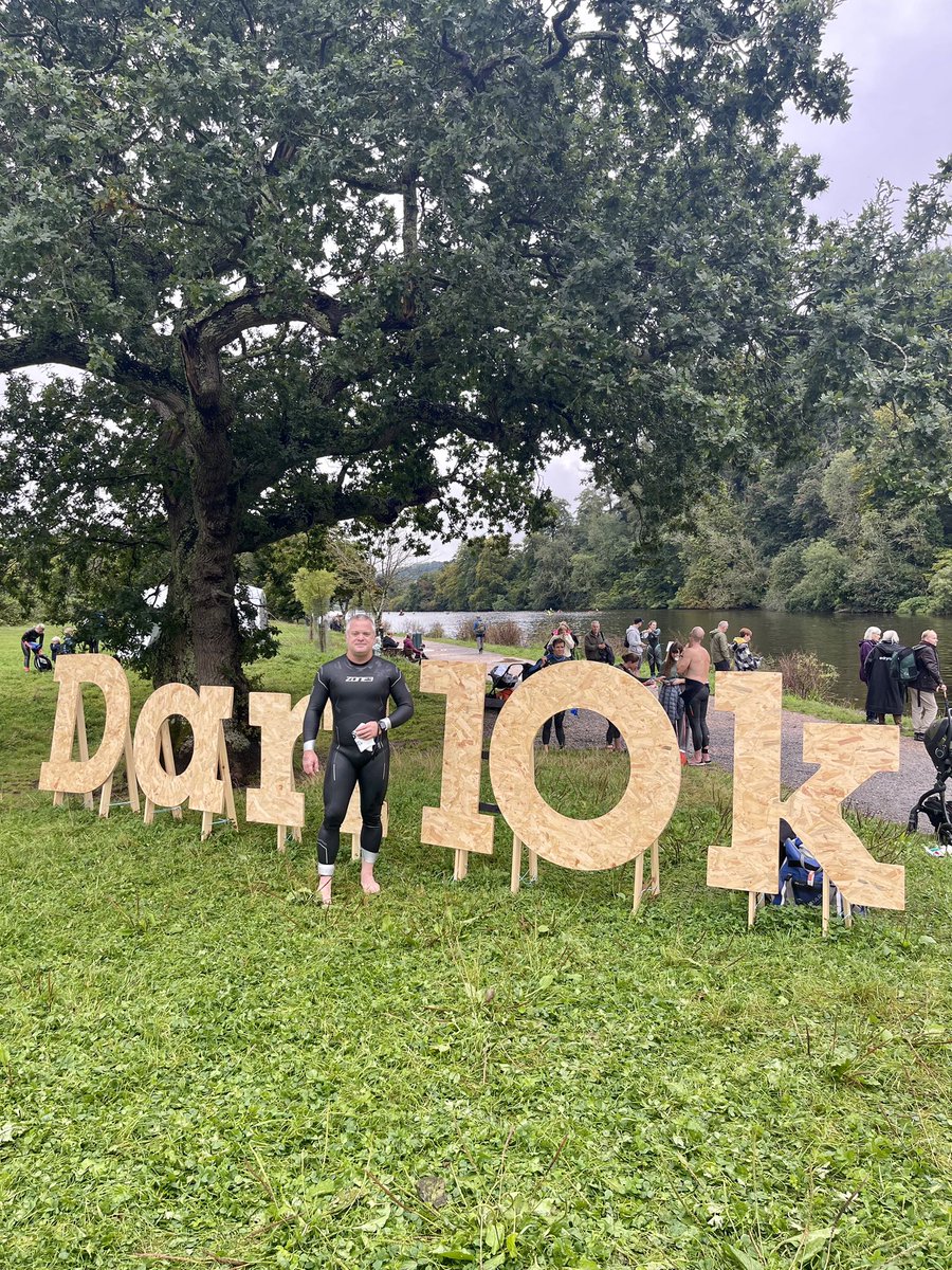 MikeGuy01's tweet photo. First 10km #openwater swim done! Thank you to @LevelWaterSwim for the excellent organization of the Dart 10k and the great work that you do for disability #swimming across the UK.  Keep up the good work @sascampaigns in protecting the oceans and inland waterways! #OceanActivists https://t.co/Rsi4mE2gnH