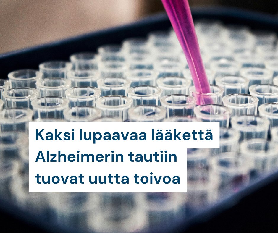 Miten uudet, taudin etenemistä hidastavat lääkkeet toimivat? Miten ne on kehitetty, ja milloin niitä voidaan odottaa Suomeen? Tutustu paljon puhuttuihin lekanemabiin ja donanemabiin artikkelissamme: aivosaatio.fi/ajankohtaista/…