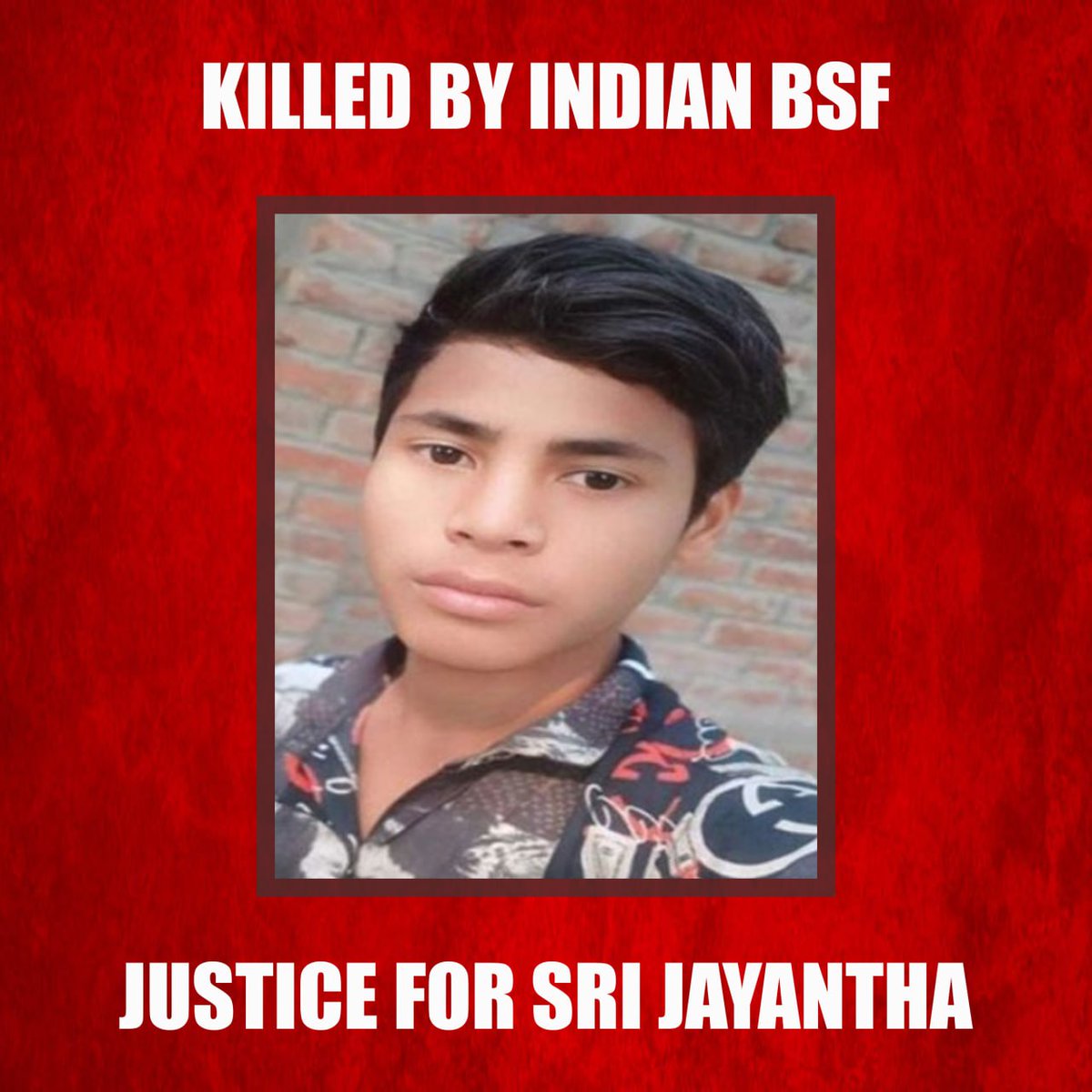 Another Bangladeshi Hindu minority Boy has been killed by #Indian BSF.

#India #IndiaOut #Bangladesh #BoycottIndia