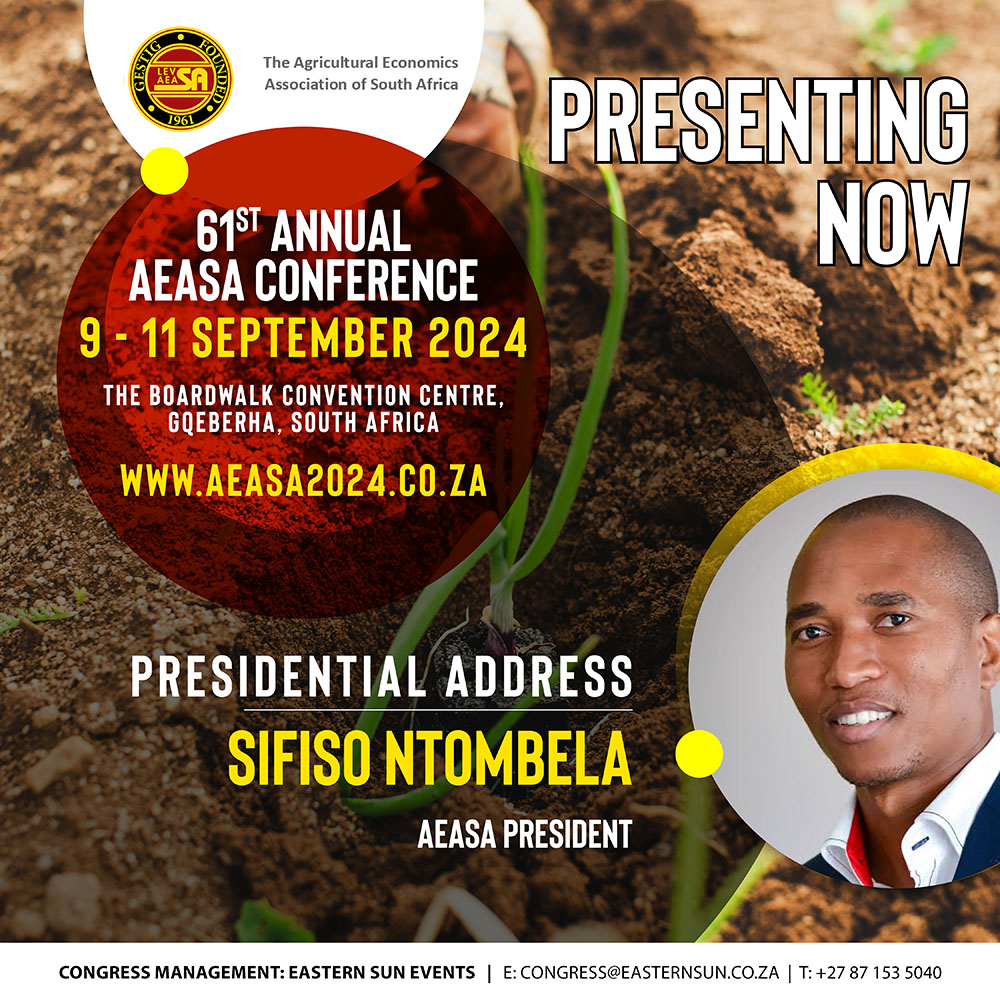 Agricultural Economics Association of SA (@aeasa_levsa) on Twitter photo #AEASA2024 President sharing insights on the influence of Agricultural economics in the policy space and the impact on performance of the agricultural sector; focusing on the evolving obligations of Agric economists in policy formulation <a href="/ARCSouthAfrica/">ARC South Africa 🇿🇦</a> <a href="/NAMCsoeZA/">National Agricultural Marketing Council</a> #AEASA2024 President sharing insights on the influence of Agricultural economics in the policy space and the impact on performance of the agricultural sector; focusing on the evolving obligations of Agric economists in policy formulation <a href="/ARCSouthAfrica/">ARC South Africa 🇿🇦</a> <a href="/NAMCsoeZA/">National Agricultural Marketing Council</a>
