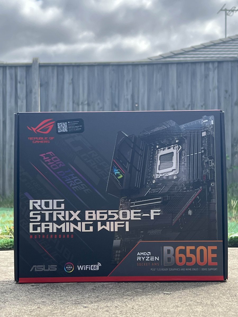 asapjoeyx's tweet image. 🌪 ROG STRIX B650E-F GAMING WIFI MOTHERBOARD GIVEAWAY 🌪

🩸follow @asapjoeyx +1
🩸like + repost +2
🩸tag a friend (not me) +2
🩸follow me on tiktok (link below) +2

ends 30-sept. massive thank you to @ROG_ANZ @Scorptec for allowing me to run it back with another giveaway!

#ad…
