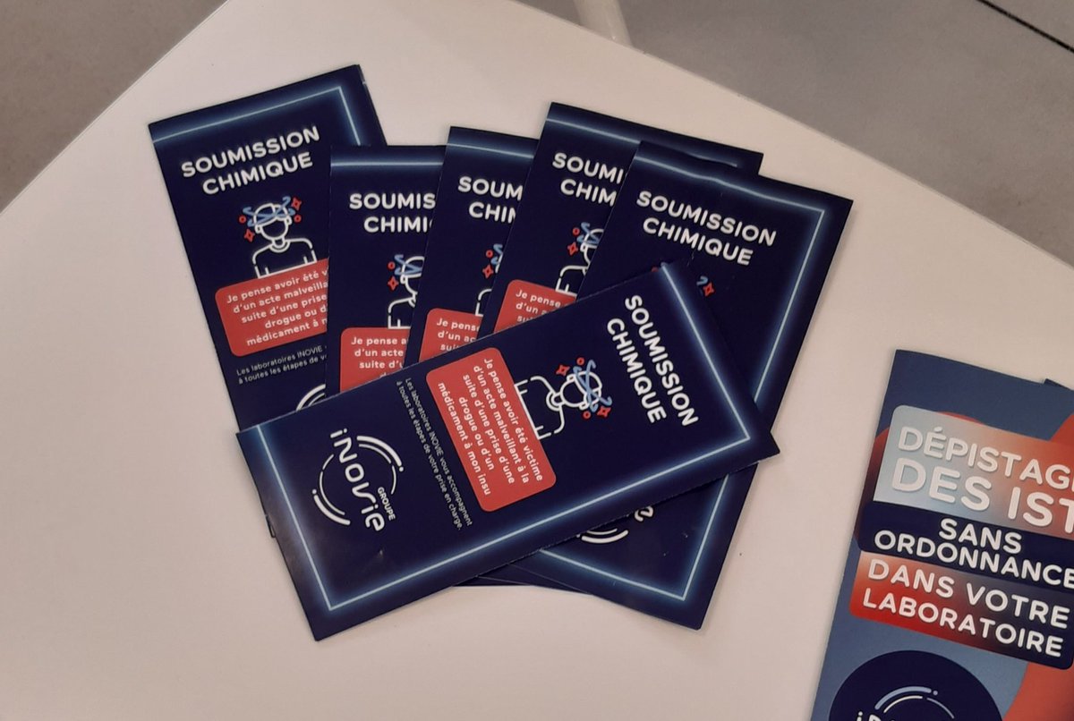 Ce matin au labo, il y avait des dépliants si on pense avoir été victime de soumission chimique. Alors si ça peut servir, ils font une recherche de 300 molécules psychoactives sur urines. Il faut y aller dans les 48h après la suspicion d'intoxication. Avec une ordo qui mentionne