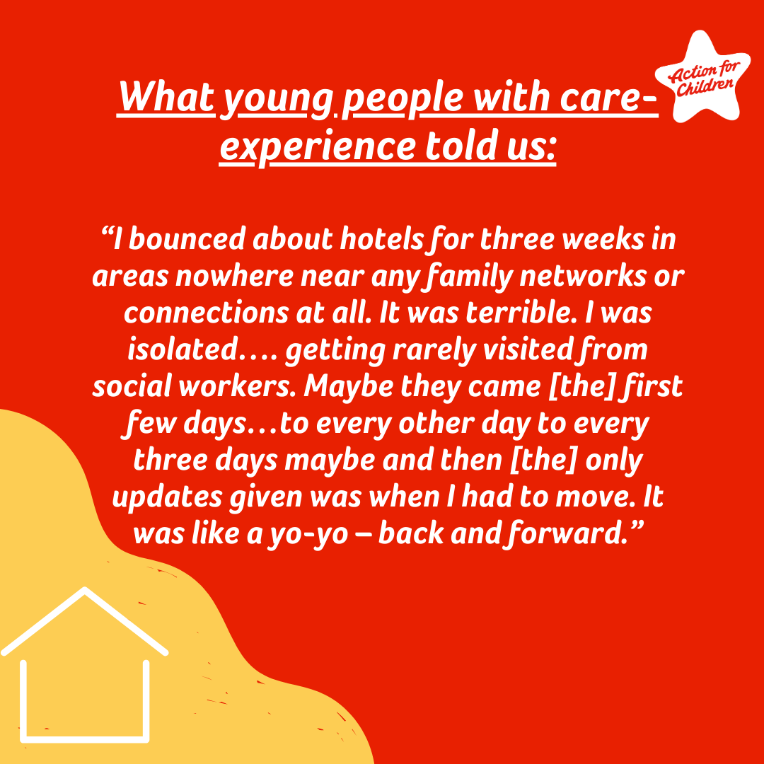Actn4ChildrenNI's tweet photo. Today, we launch our UK-wide "Place to Call Home" report. Care systems across the UK are struggling to deliver good experiences &amp; outcomes for every child in care. We examined the extent of the issues in each nation. The 4 reports are available here: https://t.co/CtS8iDJAEl https://t.co/BnaOOJRCKE