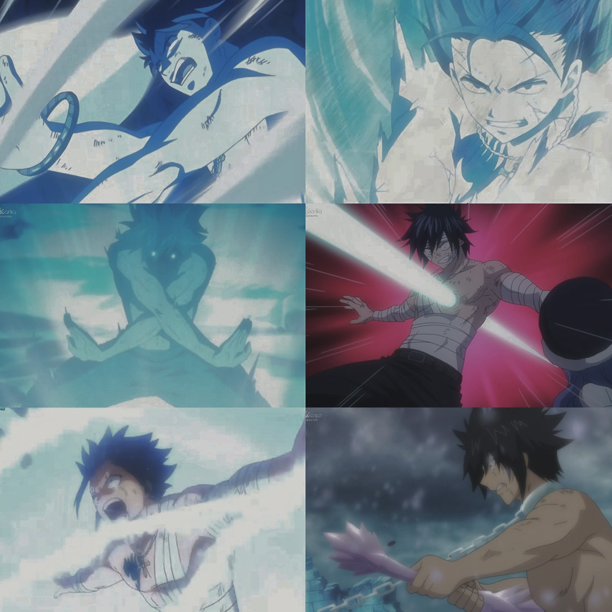 Obi_Dragnell's tweet photo. Ten Days with Gray 
Day 8: Sacrifice/Loyalty Moment

I hate it when Gray's sacrifice is belittled.
I think it's very silly to make a joke about Gray's sacrifice. It's not funny. He's always willing to sacrifice for those dear to him.😠🥹

#grayfullbuster |#TenDaysWithGray https://t.co/I6OdN2vHuN