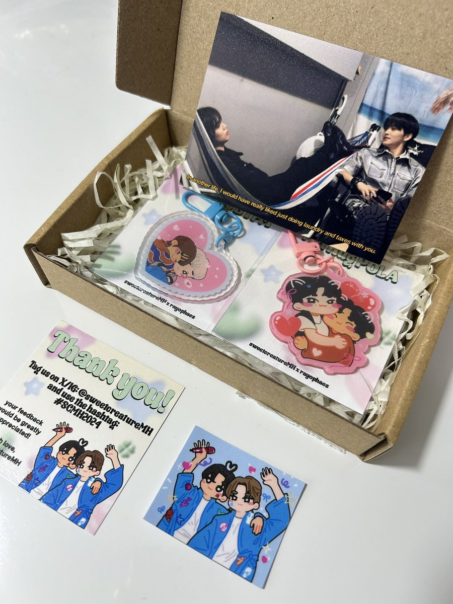 cartsforjenjaem's tweet photo. ❀˖° happy mail | #jazzymails

⊹₊ ⋆ @sweetcreatureMH | #SCMH2024

     ⋆⋆⋆ the cute mahae keyrings are finally here, ready ko na silang isabit at ipangalandakan https://t.co/KYOlvnk9EG